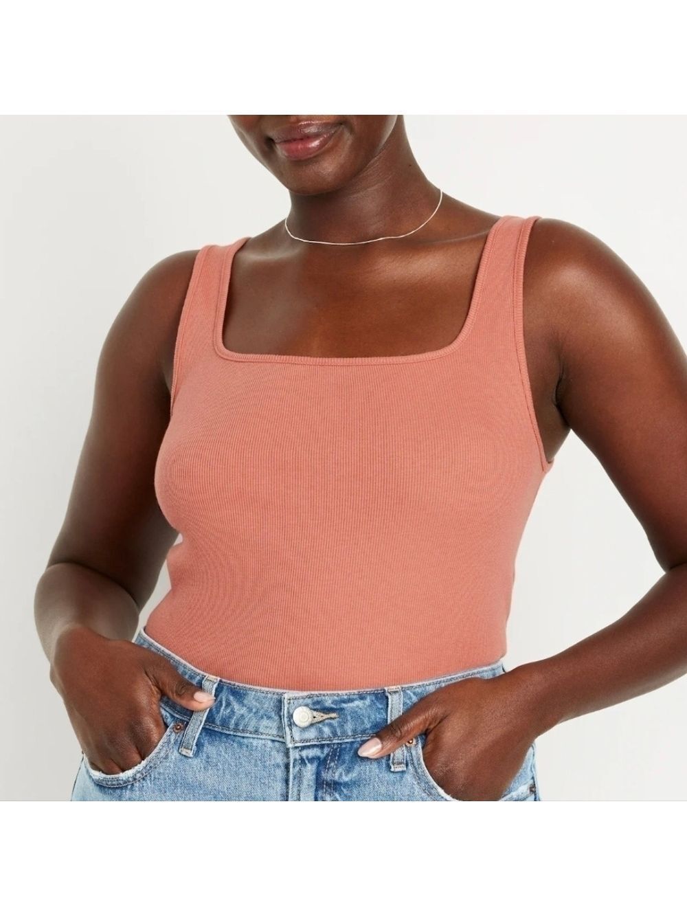 XL • Old Navy • Ultra-Crop Rib-Knit Tank Top